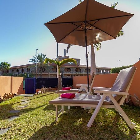 Duplex Meloneras With Free Wifi And Private Garden Villa Exterior foto