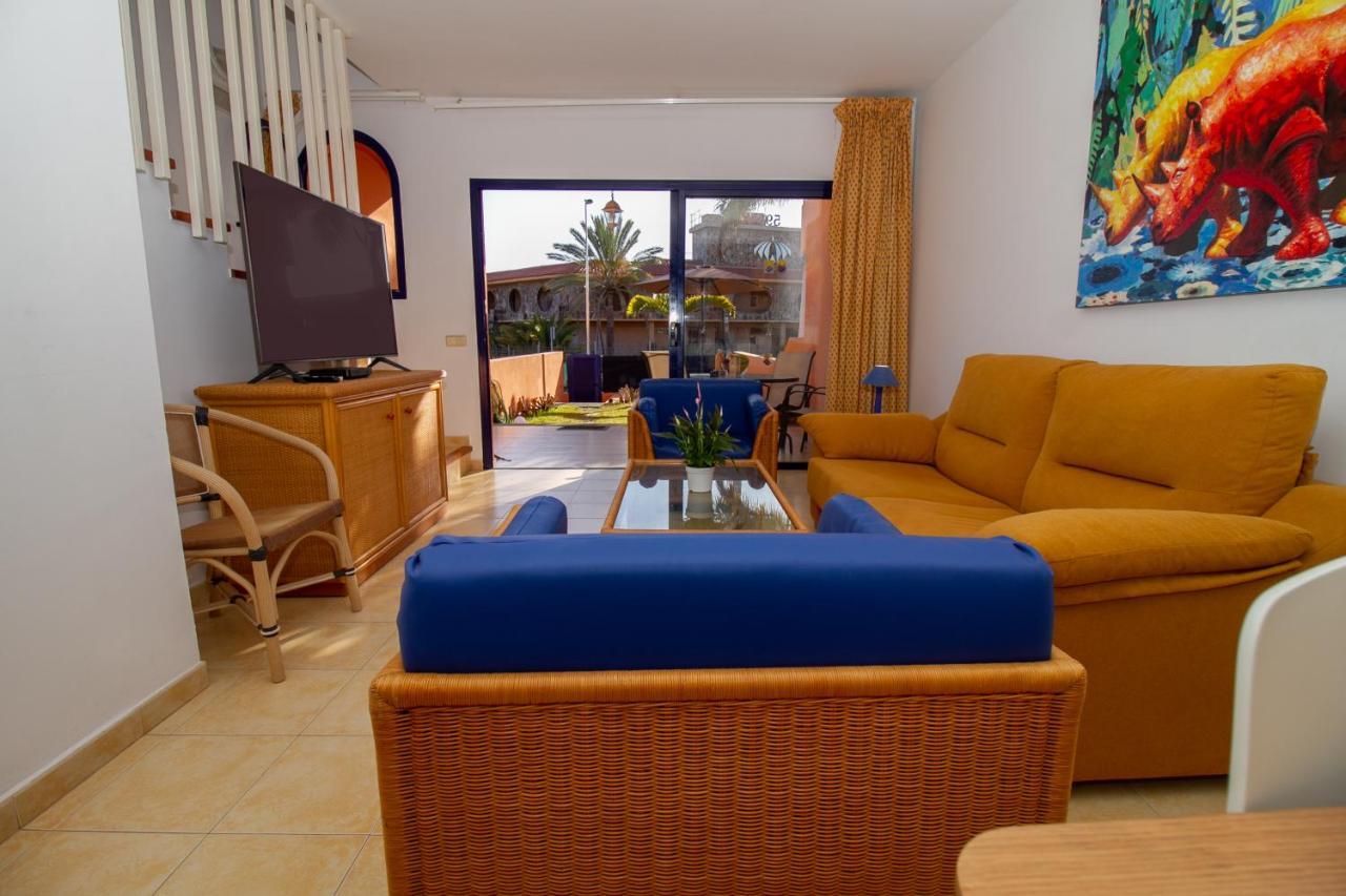 Duplex Meloneras With Free Wifi And Private Garden Villa Exterior foto